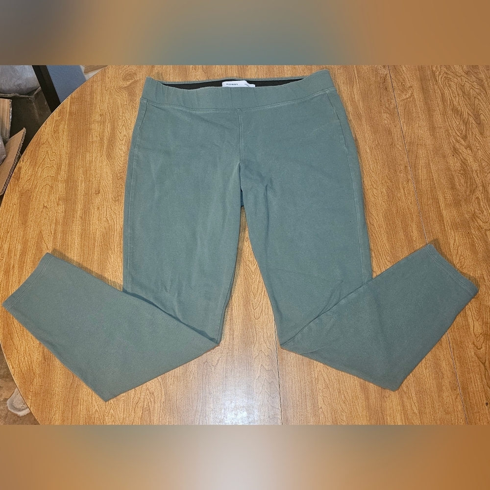 Olive Green High waist Leggins Old Navy